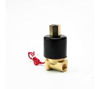 Électrovanne à gaz en laiton de 1/4 pouces, électrovanne normalement ouverte 24V 12V 220V 110V(NPT-230VAC-EPDM-SEAL)