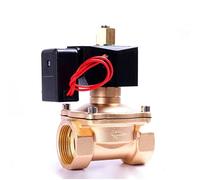 Électrovanne à gaz en laiton normalement ouverte 1-1/4 pouce 220 V 110 V CA 24 V CC 12 V CC 1 pièce(G_380VAC)