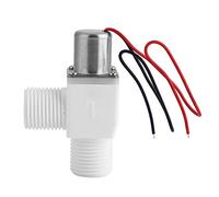 Électrovanne à impulsion, vanne de contrôle de l'eau DC 4,5-6 V 1/2 pouces, vannes électromagnétiques à impulsion d'eau en plastique pour l'irrigation du jardinage, contrôle