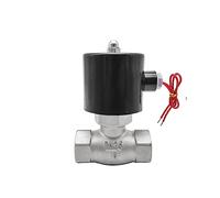 Électrovanne à vapeur 1 "en acier inoxydable, électrovanne normalement fermée 24V 12V 220V 110V(24VDC)