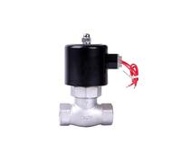Électrovanne à vapeur en acier inoxydable, 1/2 pouces, normalement fermée, haute température, 220V 24v 15(BSP_12VDC)