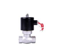 Électrovanne à vapeur en acier inoxydable 3/4 ", vanne d'eau 220, vanne d'huile résistante à l'acide et à la Corrosion, vanne d'air normalement fermée(NPT_220)