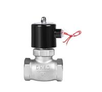 Électrovanne à vapeur en acier inoxydable normalement fermée ZQDF, piston piloté, haute température, haute pression, 220 V, 24 V(Only coil AC220V)