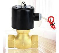 Électrovanne à vapeur en laiton à deux voies et deux positions, AC220V DC24V DN15-40, électrovanne électrique haute température for eau chaude et vapeur