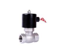 Électrovanne à vapeur en laiton haute température en acier inoxydable 304 de 1 pouce 24 V DN25, normalement fermée 220 V 110 V(Bsp-24vdc)