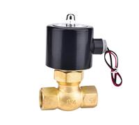 Électrovanne à vapeur haute température, bobine entièrement en cuivre, corps laiton US-08/10 AC220V DC24V 1/4 "3/8"(US-10 DC24V)