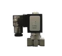 Électrovanne AC110V AC220V G1/4" orifice 3mm/4mm/5mm/6mm 0-16bar/10bar/5bar/3bar 2 voies SS304 vanne d'eau normalement fermée vanne à action directe(AC220V-VITON,Orfice 6mm)