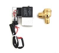 Électrovanne, accessoires de compresseur d'air, petite électrovanne de pompe à air, clapet anti-retour silencieux et sans huile DC12V(B)