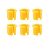 Électrovanne Adaptateur de jante de vélo, convertisseur, pompe à vélo, buse à air, outils for tube, bouchon de trou de valve, accessoires Vanne(Yellow 6pcs)