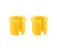 Électrovanne Adaptateur de jante de vélo, convertisseur, pompe à vélo, buse à air, outils for tube, bouchon de trou de valve, accessoires Vanne(Yellow 2pcs)