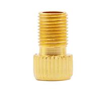 Électrovanne Adaptateur de valve F/V vers A/V, 1/5 pièces, convertisseur de valeur for vélo, Golden Tire, accessoires de vélo Vanne(STRAIGHTGRAIN-1PC)