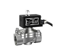 Électrovanne antidéflagrante en acier inoxydable 3/8, normalement fermée, 304 pouces, gaz 220v 24v 110v(BSP_12VDC)