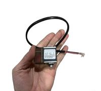 Électrovanne avec clapet anti-retour, vanne d'échappement et de purge pour pompe de compresseur d'air offrant un fonctionnement fluide et un refoulement (A)