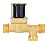 Électrovanne avec compatibilité d'alimentation 24 V et port de 1,27 cm fabriqué en laiton pour une utilisation à long terme dans les circuits d'eau industriels (SEN-SZ21WB)