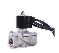 Électrovanne basse pression normalement fermée en acier inoxydable 24 V DN32 1-1/4 pouce for fontaine musicale, 1 pièce(Bsp-12vdc,2A-32B EPDM)