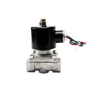 Électrovanne bidirectionnelle en acier inoxydable, 3/8 pouces, 1/2 pouces, 3/4 pouces, 1 pouce, 1-1/4 pouces, 1.5 pouces, 2 pouces, 12v, 24v, 110v, 220v, normalement fermée(3/4 inches,BSP_12VDC)