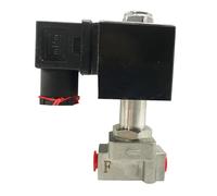 Électrovanne cryogène à azote liquide, 6 bars, 2 voies,-196 ℃ ~ 80 ℃, orifice 1/4 3/8, vanne en acier inoxydable SS304 DN3 de 3mm, DC12V Pour eau et air(1/8",NPT_ACDC12V)