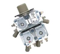 Électrovanne d’Arrivée d’Eau Compatible avec LG DC12V | DC12V; Composant de Vanne d’Arrivée d’Eau pour Lave-Linge à Tambour(4 water outlets)