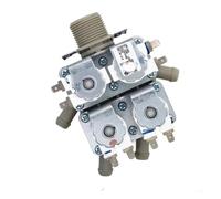 Électrovanne D'admission De Machine À Laver, Électrovannes D'admission En Plastique, Sortie D'eau Multiple DC12 V For Lave-linge À Tambour Automatique, For X7XA(For One into four)