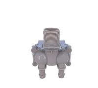 Électrovanne D'admission D'eau À Double Tête For Machine À Laver DC12 V, Compatible Avec LG, 5220FR2067J