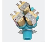 Électrovanne d'admission d'eau pour machine à laver Samsung DC62-00233D, 220-240V 50/60Hz, conception à trois têtes pour les cycles d'eau chaude et froide