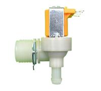 Électrovanne D'admission En Nylon À Filetage 3/4" Et Joint De 12 Mm For Machine À Laver Verticale À Deux Voies(AC100-127V)