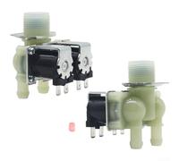 Électrovanne d'admission pour machines à laver multi-marques avec compatibilité simple double triple tête (J)