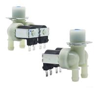 Électrovanne d'admission pour machines à laver multi-marques avec simple double triple tête compatible (L)