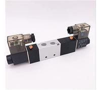 Électrovanne d'air pneumatique 4V330E/C/P-08/10 Double bobine Port 1/4 "3/8 AC220V 5/3 voies vanne de commande lumière utile(24v,4V330P 08)