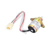 Électrovanne d'arrêt 12 V 1503ES-12S5UC5S 119653-77950 compatible avec tracteur John Deere 790 990 2020 2030 2030A 2210 compatible avec moteur Yanmar 3TNE84 3TNE88 4TNE84 3TNV70