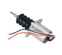 Électrovanne d'arrêt de carburant AM124379 AM103337 AM124380 12 V compatible avec tracteur John Deere 655 755 756 855 856 955 Chargeuse compacte 375 570 575 332 415 425 430