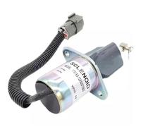 Électrovanne d'arrêt de carburant for interrupteur d'extinction R60-5, 129436-66800 1751ES-12A3UC12B1S, pièces d'excavatrice(1751ES-12A3UC12B1S)