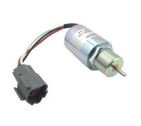 Électrovanne d'arrêt de moteur argentée 12 V pour Mitsubishi L2e L3e S3l S4l et pour machines Mahindra Max-28 compatible avec Sa-3725-12 30a87-10044