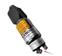 Électrovanne D'arrêt De Moteur De Générateur Diesel DC 12 V 24 V, Interrupteur De Carburant For Extinction Électronique, Interrupteur De Coupure De Carburant, Pièces De Groupe Électrogène(24V 3PINS)