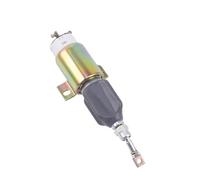 Électrovanne d'arrêt de moteur diesel DC12V 24V, interrupteur d'extinction de carburant for accessoires de générateur, pièces, pas de traction de puissance de type ouvert normal(1pc12v and 1pc24v)