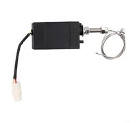 Électrovanne d'arrêt du moteur XHQ-PT Régleur d'accélérateur électrique pour équipement lourd, contrôleur automatique de flamme 12 V/24 V, -40 à 150 C (normalement fermé 12 V)