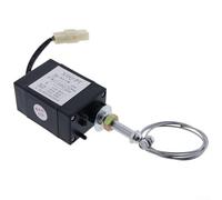 Électrovanne d'arrêt électrique Xhqpt diesel pour moteur 12 V/24 V avec régulateur d'accélérateur électromagnétique (normalement fermé 24 V)