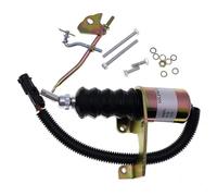 Electrovanne d'arrêt pour moteurs Deutz TD404, EDC17 & Perkins - 12 V/24 V - Bobine de coupure de carburant double tension - Numéro de pièce : 3932017/SA-3742