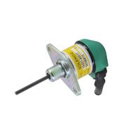électrovanne d'arrêt Solénoïde d'arrêt de carburant 12 V/24 V 17208-60015, compatible avec le solénoïde d'extinction Kubota 1A021-60017(1A021-60017 12V)