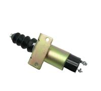 électrovanne d'arrêt Solénoïde d'arrêt de carburant pour moteur diesel 12 V 1500-2026 1502-12A6U1B1S1, compatible avec Woodward