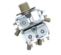 Électrovanne d'arrivée d'eau DC12V for lave-linge for LG (pièces de rechange for lave-linge à tambour)(4 water outlets)