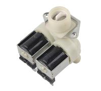 Électrovanne d'arrivée d'eau de remplacement for machine à laver, double tête, accessoires for lave-linge