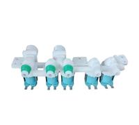 Électrovanne d'arrivée d'eau électrique for machine à laver à tambour DC97-15459G 120 V 60 Hz, pièce de laveuse à cinq têtes