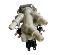 Électrovanne d'arrivée d'eau for lave-linge, compatible avec les modèles LG WD-A12411D, A12415D, A12115D et A1228ADS. Remplace électrovannes