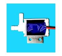 Électrovanne DC 6 V 12 V 24 V Normalement fermée Eau Air N/C Interrupteur contrôleur de vanne d'eau avec support FXPCGZISH(DC 6 V)