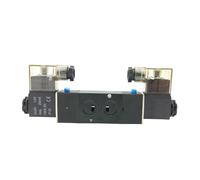 Électrovanne de collecteur simple et double bobine, 1 pièce, vanne pneumatique 4M210 4M220 4M230 4M310 4M320 4M330 4M410 4M420 4M430(4M430E 15G1-2 3-5Way,AC220V)