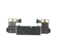 Électrovanne de collecteur simple et double bobine, 1 pièce, vanne pneumatique 4M210 4M220 4M230 4M310 4M320 4M330 4M410 4M420 4M430(4M230P 08G1-4 3-5Way,DC12V)