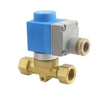 Électrovanne de colonne de gaz de dioxyde de carbone CO2 haute pression 90bar 2 voies 1/2 pouce BSP vanne en laiton haute fréquence for équipement de scène 1 pièces(AC220V)