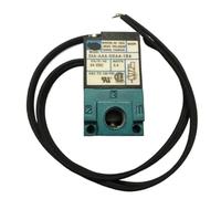 Électrovanne de commande à 3 ports 35A-ACA-DDBA-1BA avec raccords de tube de 6 mm et silencieux en laiton, 1 pièce(35A-ACA-DFFA-1BA 24V)