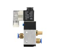 Électrovanne De Commande Directionnelle Pneumatique À 3 Voies Et 2 Positions 3V210-08 CC 12 V CC 24 V CA 110 V CA 220 V Silencieux(8MM,DC24V)